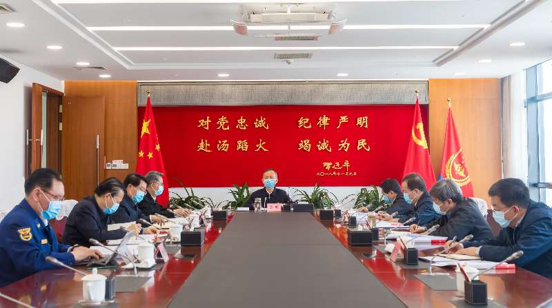 外国人日逼逼黄明在应急管理部党委会上强调 着力加强党委班子自...